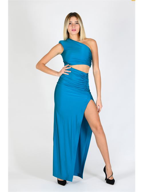 long dress in lycra HOUSE OF AMEN | HMW23517085